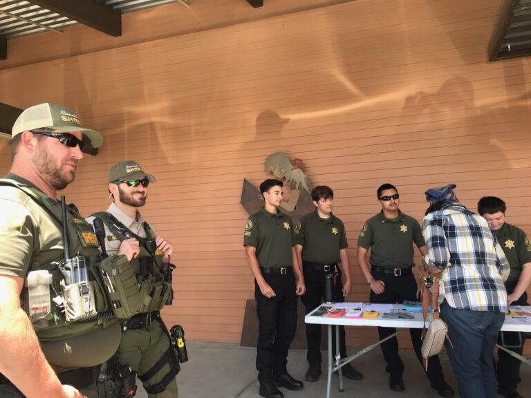 Friends of the Idyllwild Library talks to Riverside Sheriff’s Department