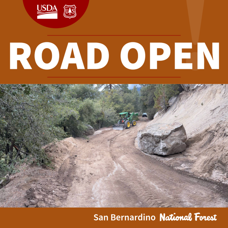 Access road to South Ridge Trail reopened