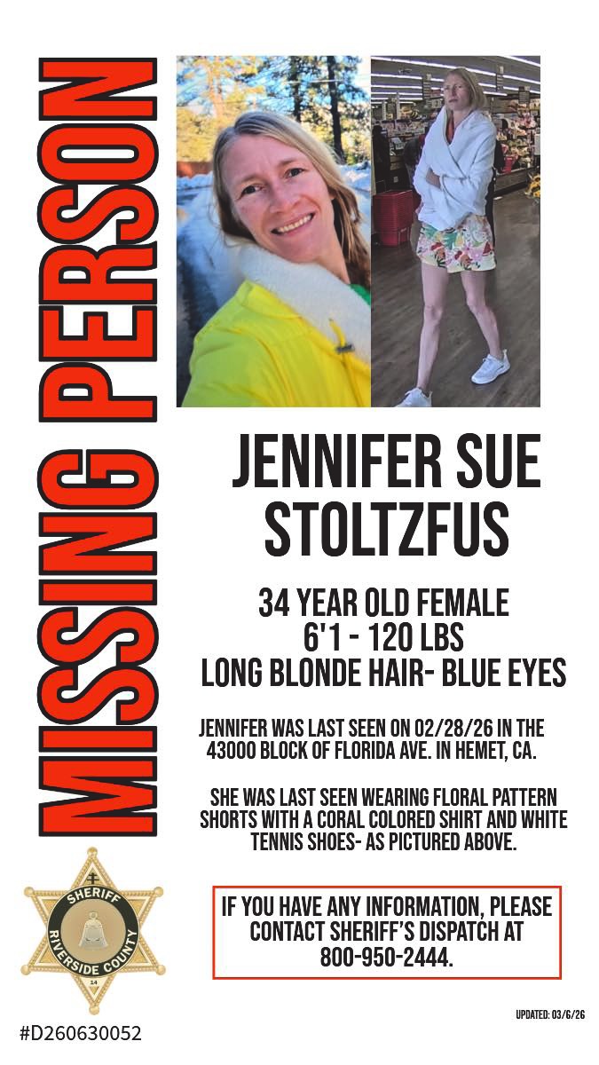 Woman missing from Pine Cove spotted in Hemet, family asks for information about last year