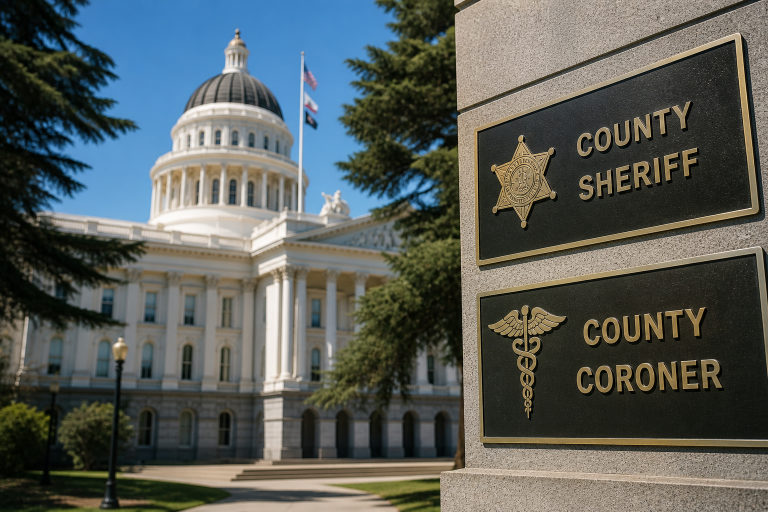 State legislature may separate county sheriff and coroner offices