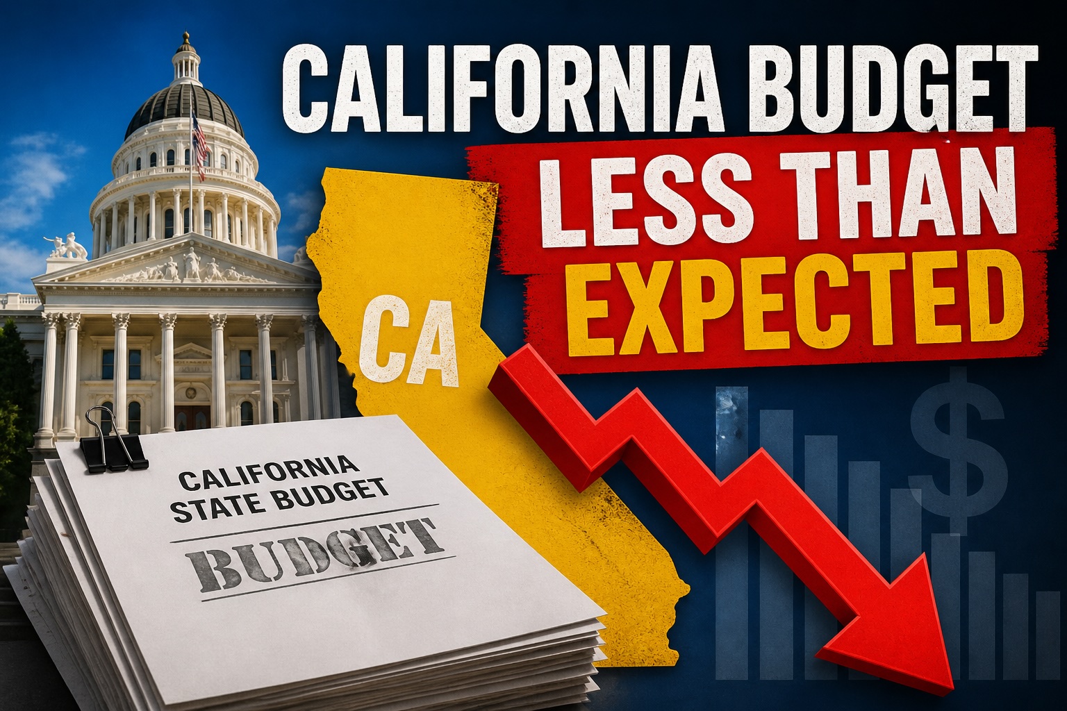 Budget deficit less than expected